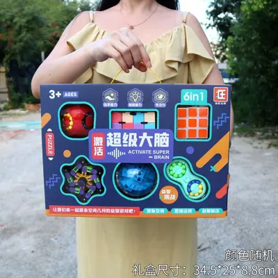 Rubik's Cube Maze Brain Training Puzzle Game for Children - 7