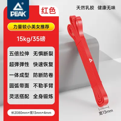Peak Fitness-Widerstandsband, Brustexpander, dickes Elastikband - 7