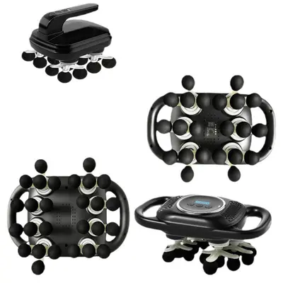 Mini-Massagepistole, mehrstufig, Tiefengewebe, Impuls mit Wärmefunktion - 6