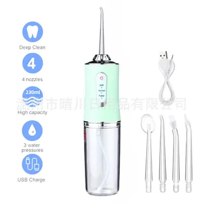 Portable Electric Water Flosser for Home, Dental Water Jet Oral Irrigator - 9