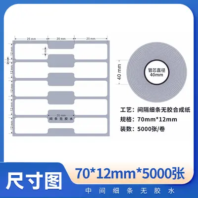 Tamper-Resistant Jewelry Label, Tear-Off Return and Exchange Coupon