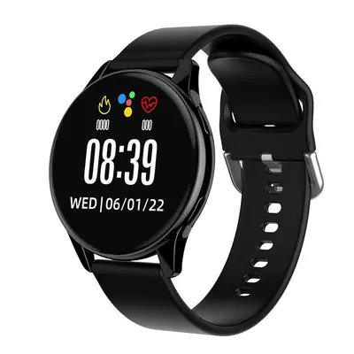 Sınır ötesi yuvarlak ekranlı T2 PRO akıllı saat Bluetooth arama kalp atış hızı 1.52 inç tam ekran dokunmatik spor saati - 7