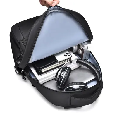 Large Capacity Korean-Style Casual Backpack for Students and Travel, Unisex - 5