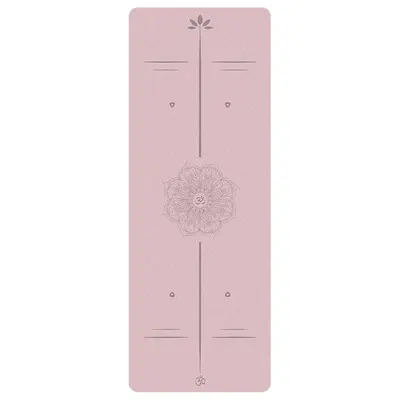 PU ve kauçuk yoga matı, hindistan cevizi lifi, kokusuz - 11