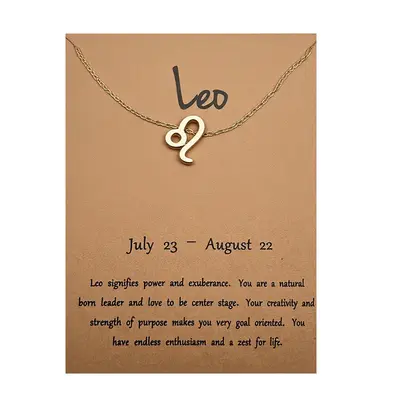 Twelve zodiac pendant necklace, silver, galaxy design - 13