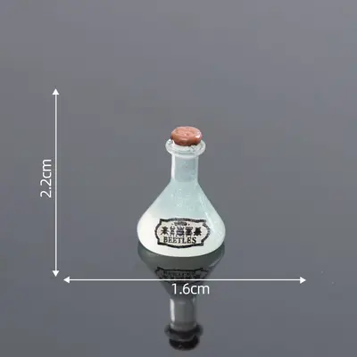Cross-border New Product Glow-in-the-Dark Magic Potion Bottle Mini Desktop Ornament Dollhouse DIY Decoration Resin Accessories - 9