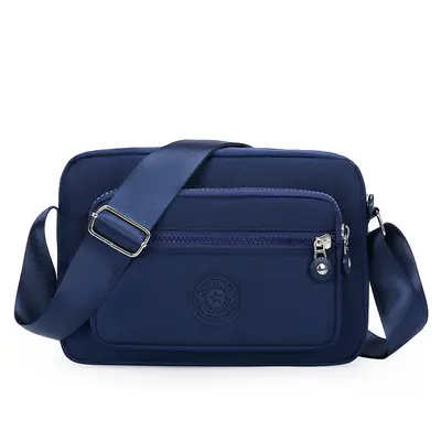 Cloth bag multilayer backpack crossbody nylon canvas bag middle-aged mother bag small bag elderly grandmother Oxford fabric women's bag - 8