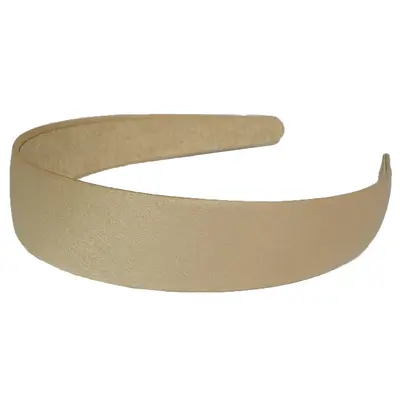 3 cm Polyester Headband, Solid Color, Wide-Edge Fabric Hair Band - 10