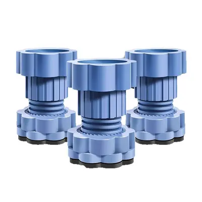 Washing machine pedestal feet pad height increasing shock absorbing anti-slip adjustable - 6