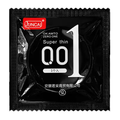 Ultradünne Hyaluronsäure-Kondome, Modell 001, Einzelverpackung - 10