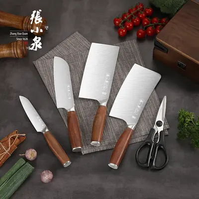 Zhang Xiaoquan mutfak bıçağı seti 6 parça - 4