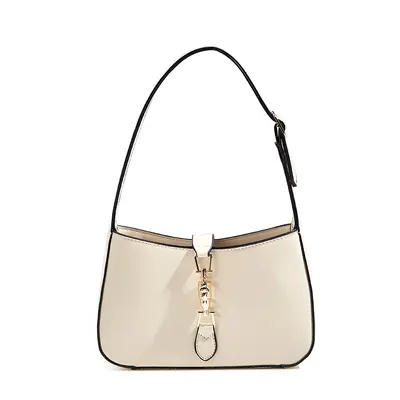 Women's Small Square Underarm Shoulder Bag, Autumn Winter Model - 6