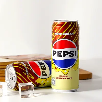 Pepsi Dubai Chocolate Flavored Carbonated Drink, Thailand Imported