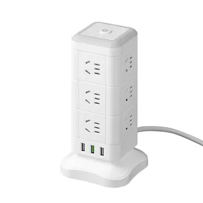 USB charging tower multiple outlets, fast charging for office