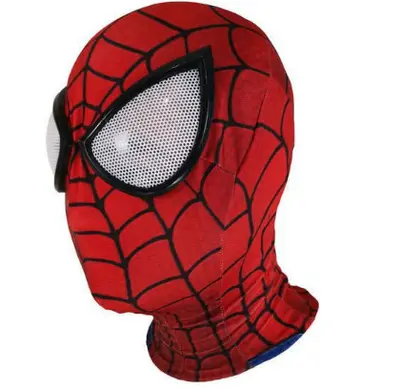 Spider-Man Head Mask, Miles Cosplay Face Mask for Adults and Kids - 10