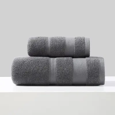 Bath towel set, 100% cotton, thick - 7