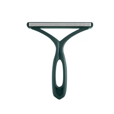 Manual double-sided lint remover for clothing and fabrics