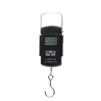 Portable electronic hanging scale, high precision