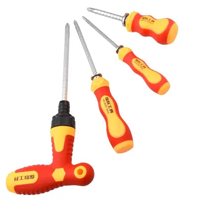 Phillips screwdriver set, retractable, magnetic