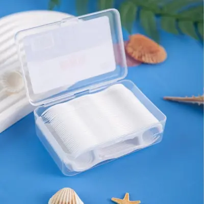 Disposable floss picks, 50 pieces