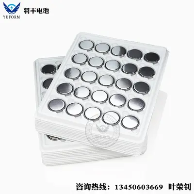CR2032 3V Lithium Manganese Button Cell Battery for Electronics and Remotes - 5