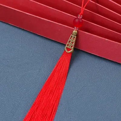 15 cm Pagoda Hat Tassel Necklace, Antique Style