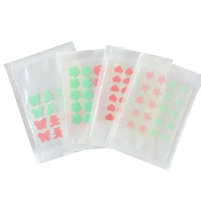 Two-Color Essential Oil Acne Patch, Portable, Individually Packaged - 6