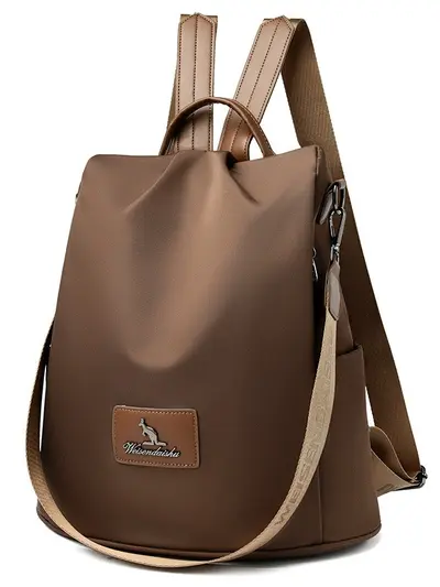 Women's Oxford Fabric Anti-Theft Backpack, Large Capacity Everyday Backpack - 5