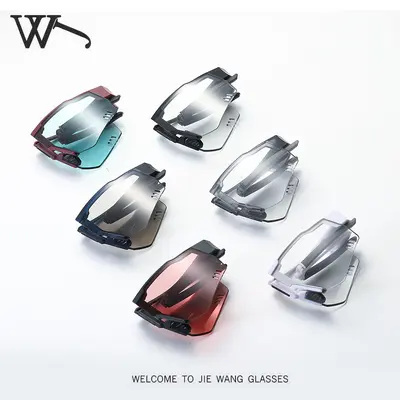 Foldable Colour-Changing UV Protection Sports Sunglasses, Windproof