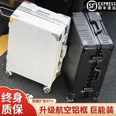 Large-Capacity Luggage Suitcase, Sturdy Thickened Shell, Universal Travel Case - 3
