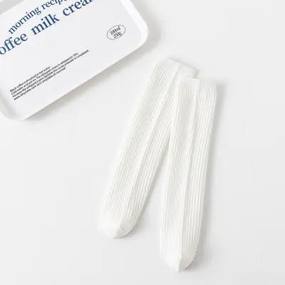 Çocuk A sınıfı pamuklu çorap, çift iğne, şeker renkli, orta boy - 8