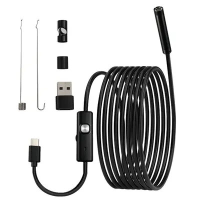 Su geçirmez endoskop Android Type-C, motor muayene LED - 6