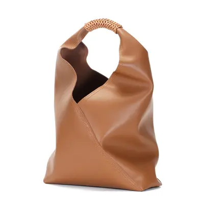 Women's Genuine Leather Tote Bag, Casual Office Use - 10