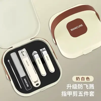 Sınır ötesi taşınabilir sıçrama önleyici tırnak makası seti, tırnak makası, manikür aletleri, tam tırnak makası seti, yüksek kaliteli toptan satış - 10