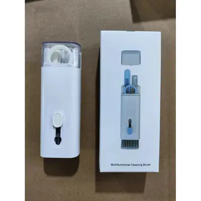 7-in-1 Multifunctional Computer Keyboard Cleaning Brush Set Bluetooth Earphone Cleaner Phone Screen Dust Remover Key Puller - 8