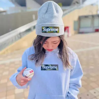 Supreme polar astarlı kapüşonlu sweatshirt, klasik işbirliği serisi