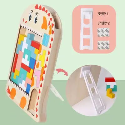 Tetris Holz-3D-Puzzle 3-6 Jahre