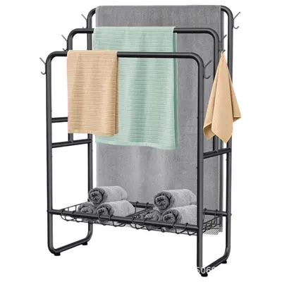 Movable Bathroom Shelf