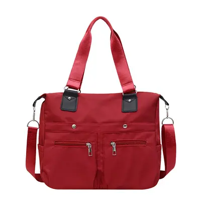 Leichte Damen-Handtasche aus Nylon mit großem Fassungsvermögen, Oxford-Stoff - 9