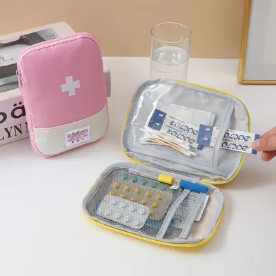 Portable Medical Kit Medicine Bag Outdoor First Aid Kit Travel Home Emergency Medical Storage Bag