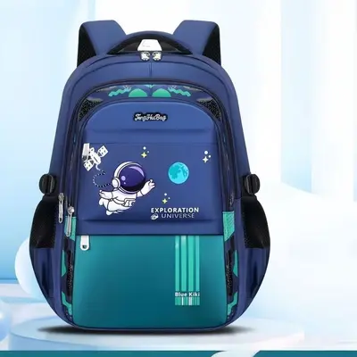Large Capacity School Backpack for Grades 2-6 Boys Burden-Reducing Dual Shoulder Bag Primary School Student Book Bag Wholesale Stock Available - 9