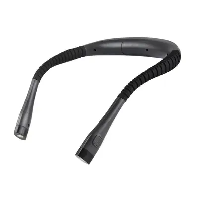 LED Neck-Hanging Light, USB Rechargeable, Tri-Color Adjustable, Eye-Protection