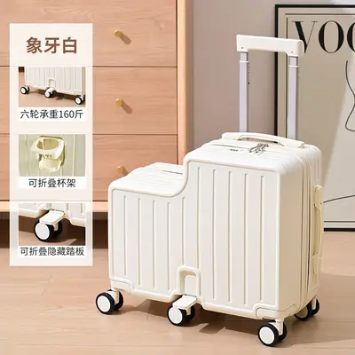 定制行李箱儿童可坐骑男女孩拉杆箱学生20寸登机箱小型遛娃旅行箱