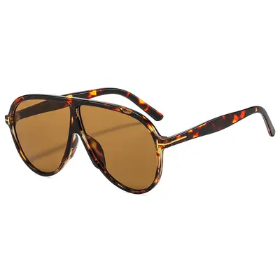 Large Frame Fashion Sunglasses for Women and Men, Street Style - 8