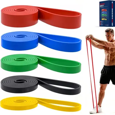 TPE Fitness Resistance Band Set, for Pull-Ups and Training