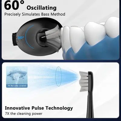 Portable Electric Water Flosser, Oral Irrigator Teeth Cleaner - 3