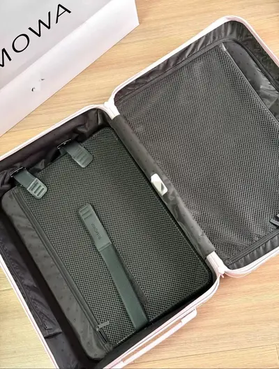 Rimowa Essential Ballet Powder Bavul 20 Inç Kare Şişman 33 İnç Erkek Kadın İnternet Fenomeni Tekerlekli Bavul Seyahat Bavulu