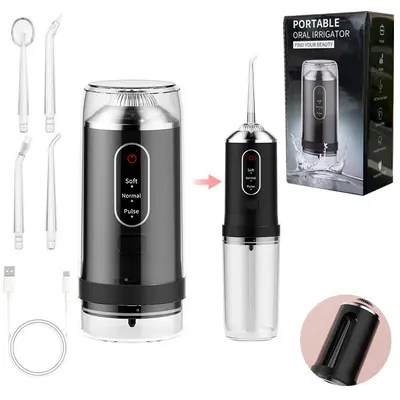 便携式家用电动冲牙器水牙线冲牙器口腔牙齿清洁洗牙器 - 8