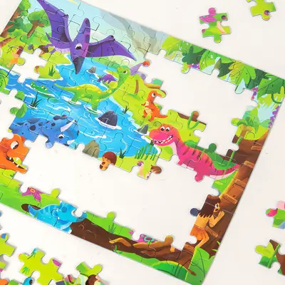Educational Jar Puzzle Storage Box for Ages 3-6