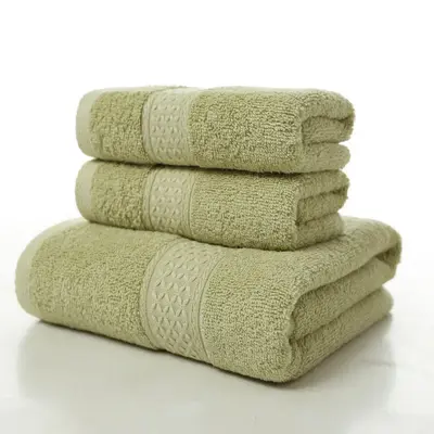 Pure Cotton Face Towel, Soft and Absorbent, Lint-Free - 10